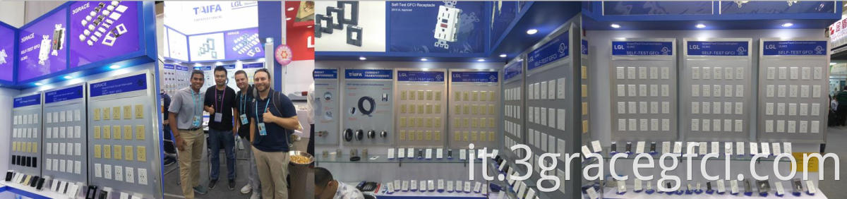 GFCI Sockets at the exhibition